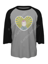 Cargar imagen en el visor de la galería, Smile From The Heart Adult 3/4 Sleeve Raglan T-Shirt
