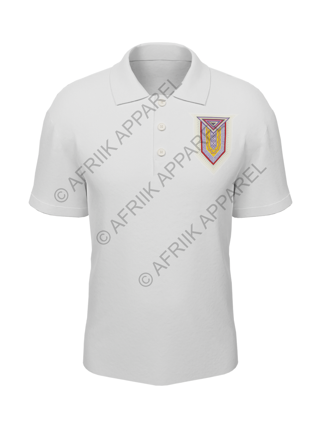 Polo de manga corta para adulto Diamond Crest