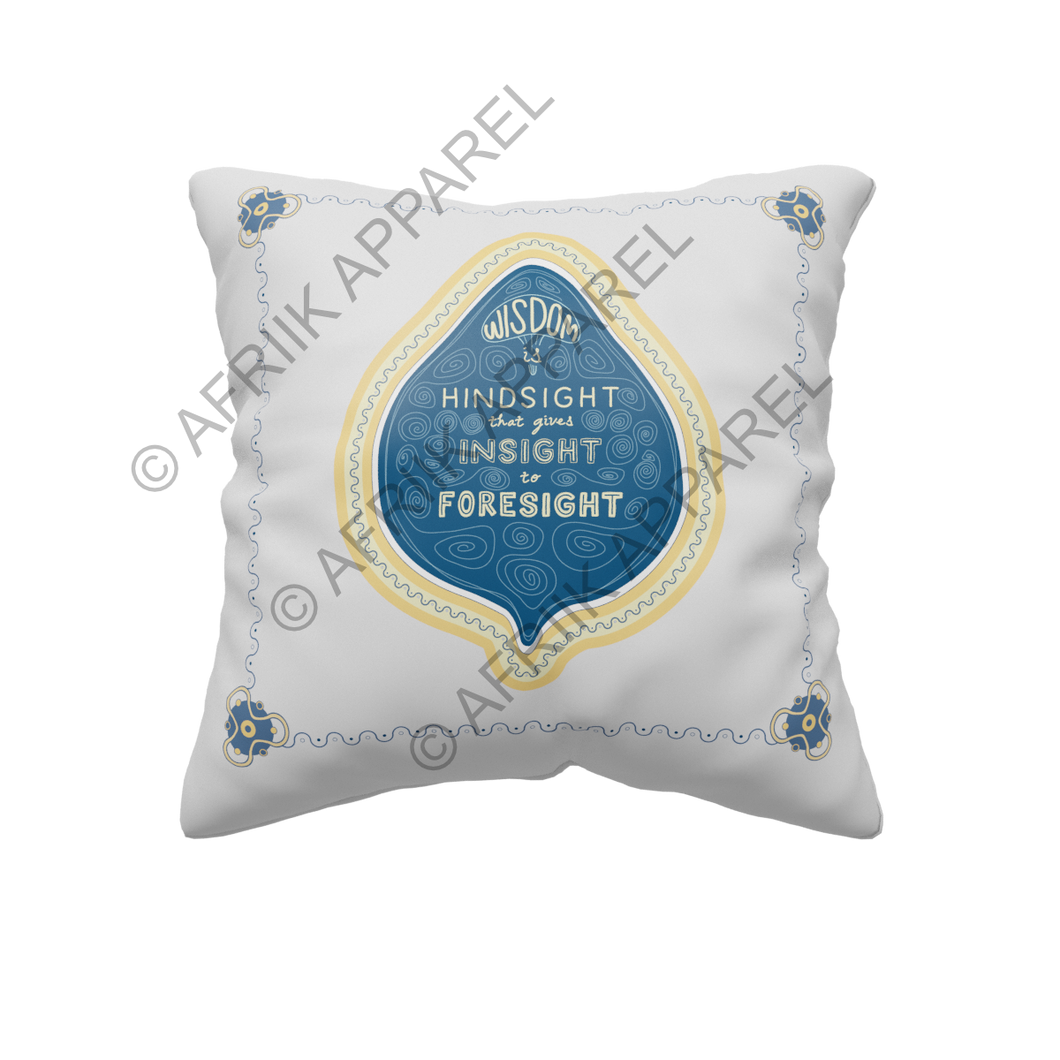 Wisdom Leaf Throw Pillow Cover